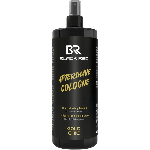 After Shave Cologne Gold Chic — Black Red