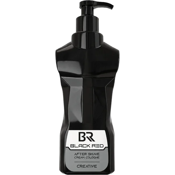 After Shave Cream Cologne Creative — Black Red