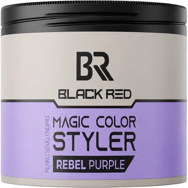 Magic Color Wax Rebel Purple — Black Red
