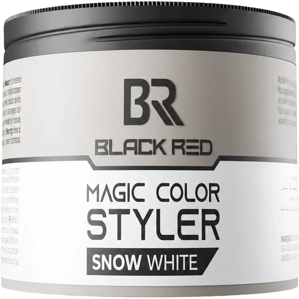 Magic Color Wax Snow White — Black Red