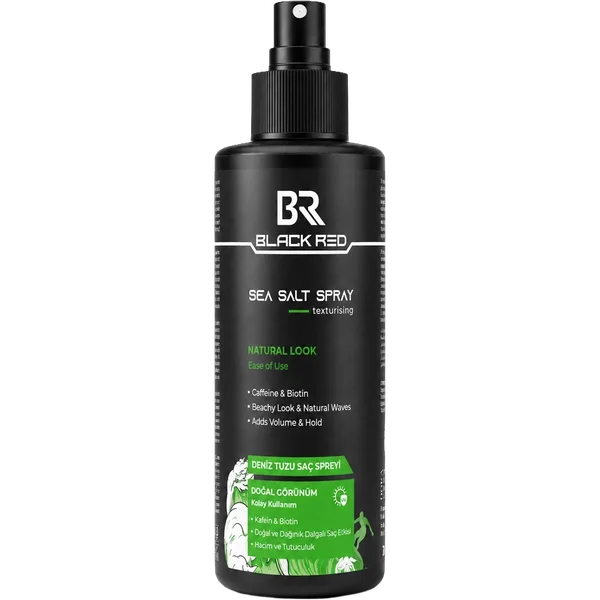 Sea Salt Spray Natural Look — Black Red