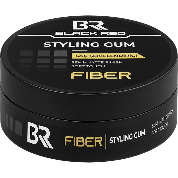 Styling Gum Wax Fiber — Black Red