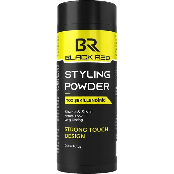 Styling Powder Strong Touch — Black Red