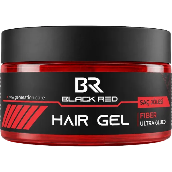Ultra Strong Hair Gel Fiber — Black Red