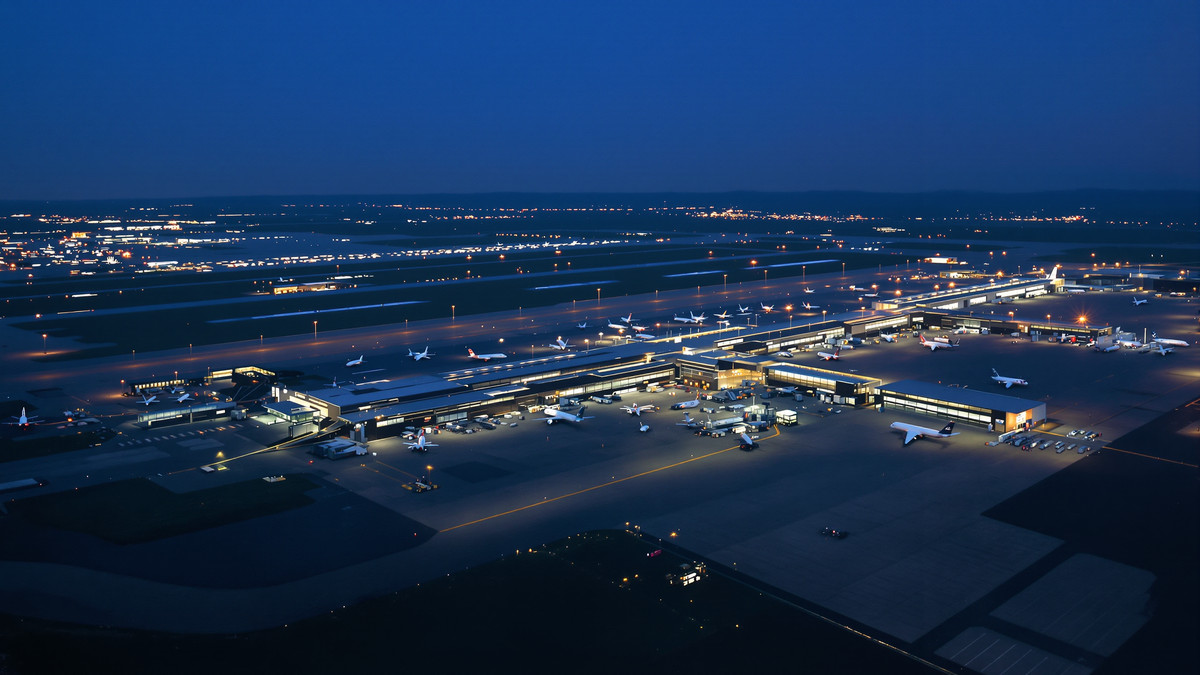 Aerial view of Istanbul Airport — direct access for facility visits to Dora Kozmetik in Silivri